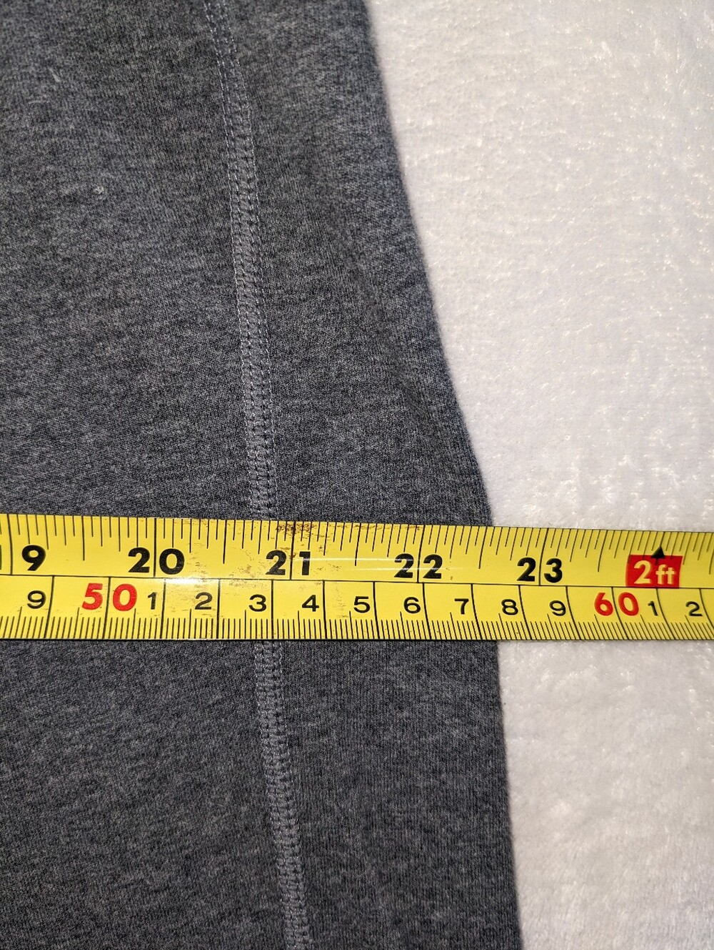 lululemon Wide Leg Drawstring Pants in Gray Size 12 Comfort Long Inseam - Picture 6 of 9